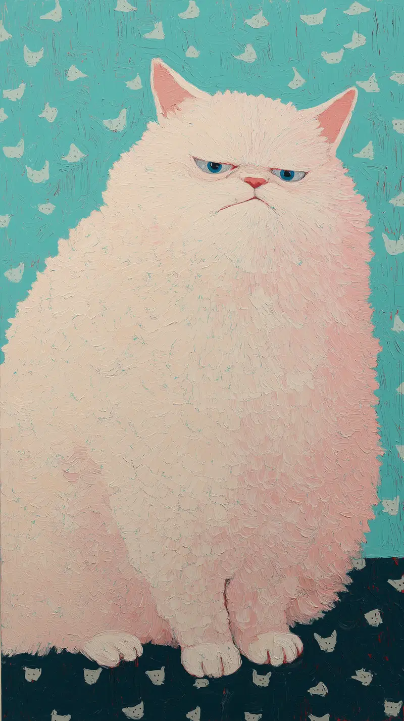 Whimsical Cat Art for Playful Home Decor Inspiration