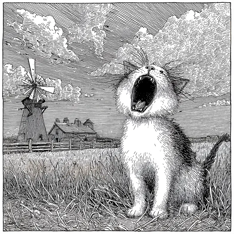 Charming Farmhouse Cat Art for Cozy Home Decor Inspiration