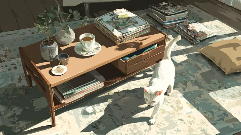 Charming Cat Decor Inspiration for Sunlit Living Spaces