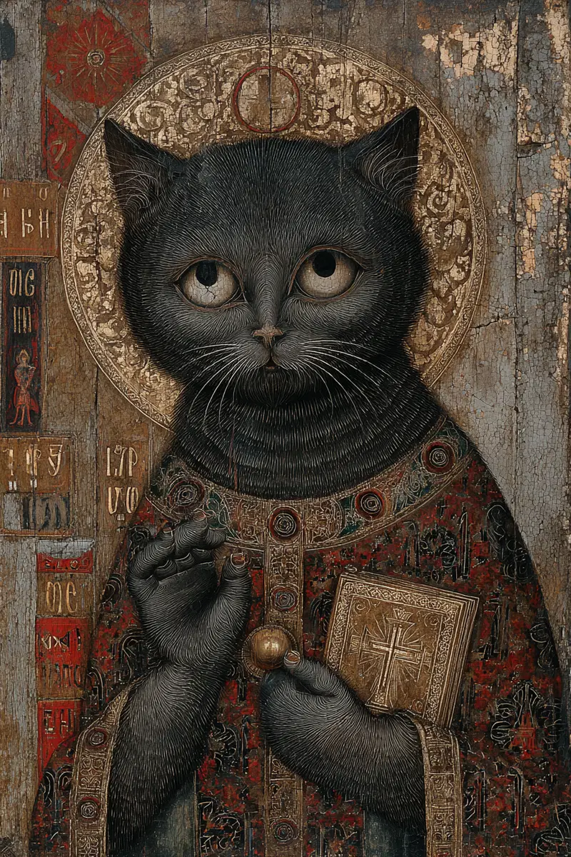 Medieval Cat Icon Decor Ideas for Unique Home Aesthetics