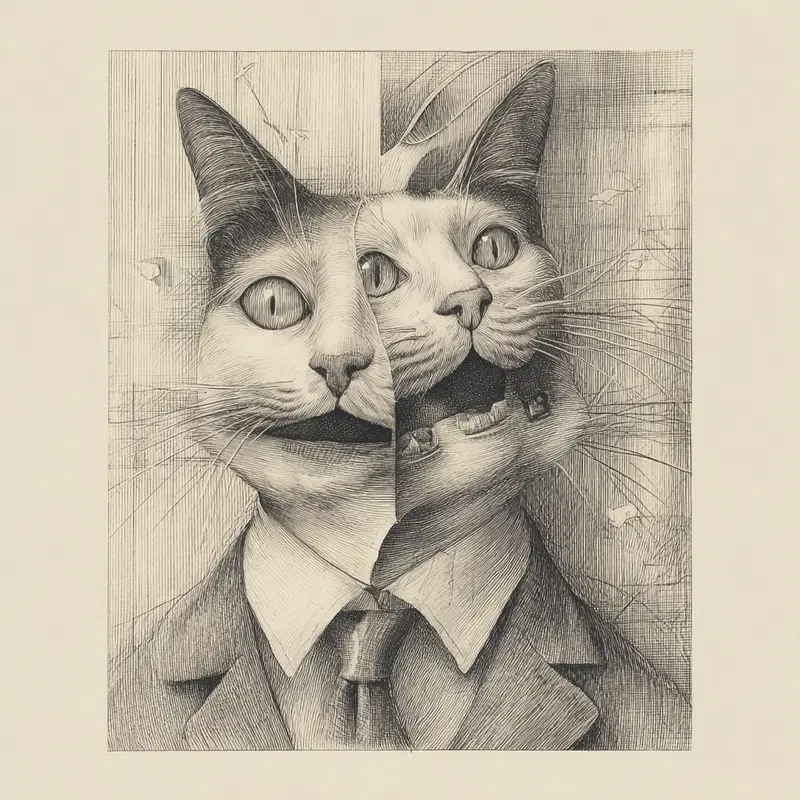 Surreal Cat Art: Unique Decor Ideas for a Whimsical Home