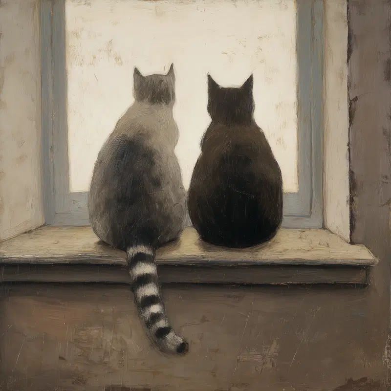 Vintage Cat Art for Cozy Home Decor Inspiration