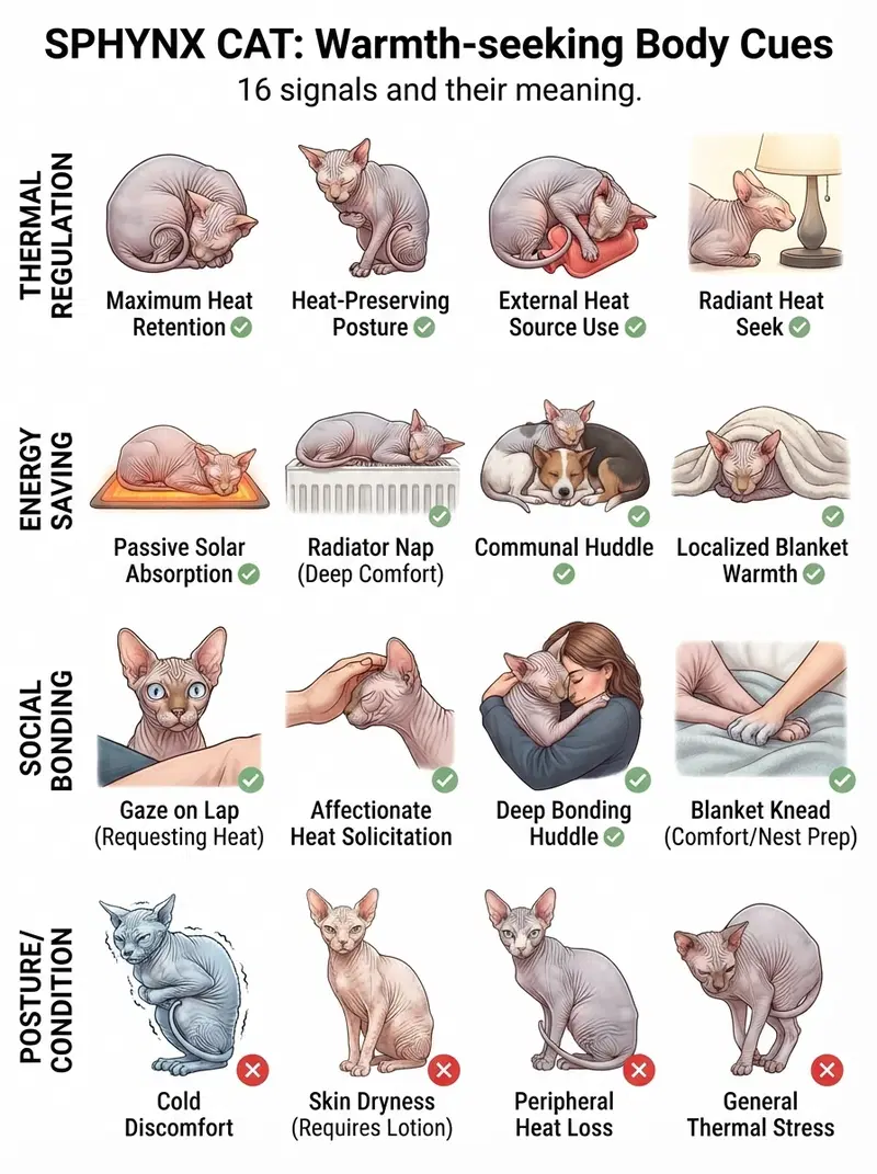 Sphynx Cat: Understanding Their Unique Warmth-seeking Behaviors