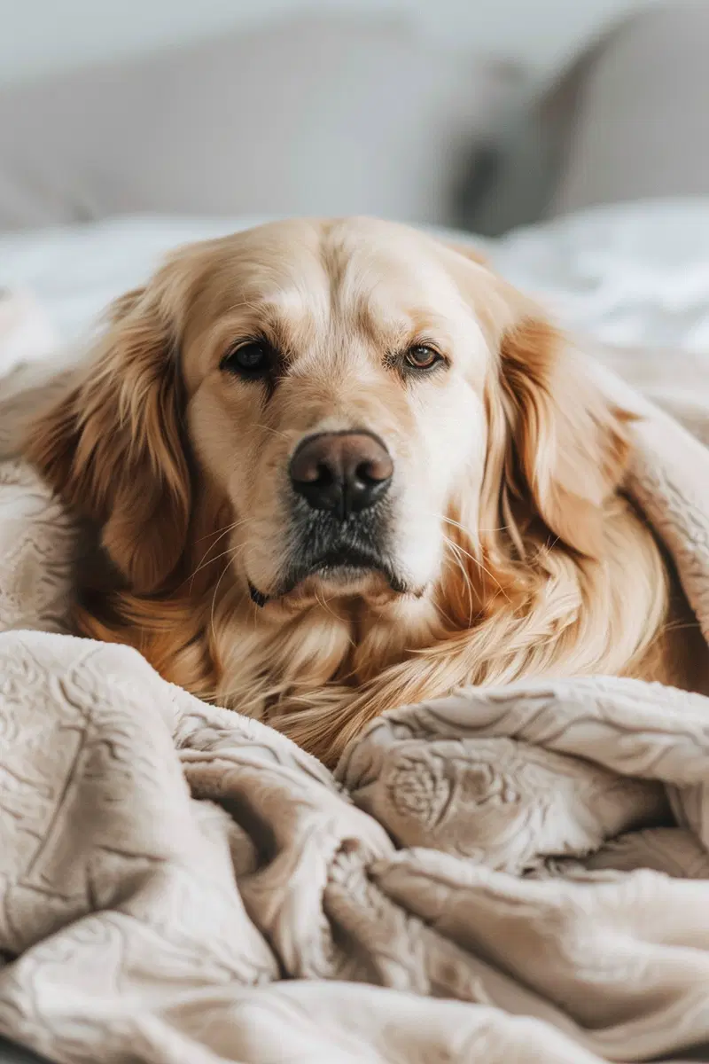 Cozy Dog Wall Art Printable for Warm Aesthetic Decor