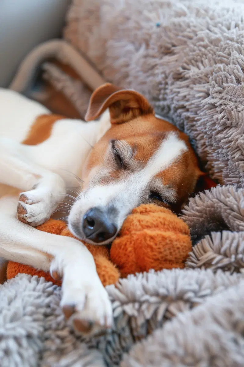 Funny Sleepy Dog Moment Printable Wall Art