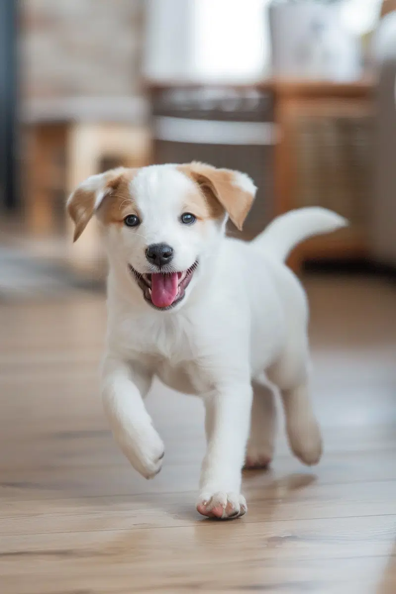 Funny Puppy Chaos Moment Printable Wall Art