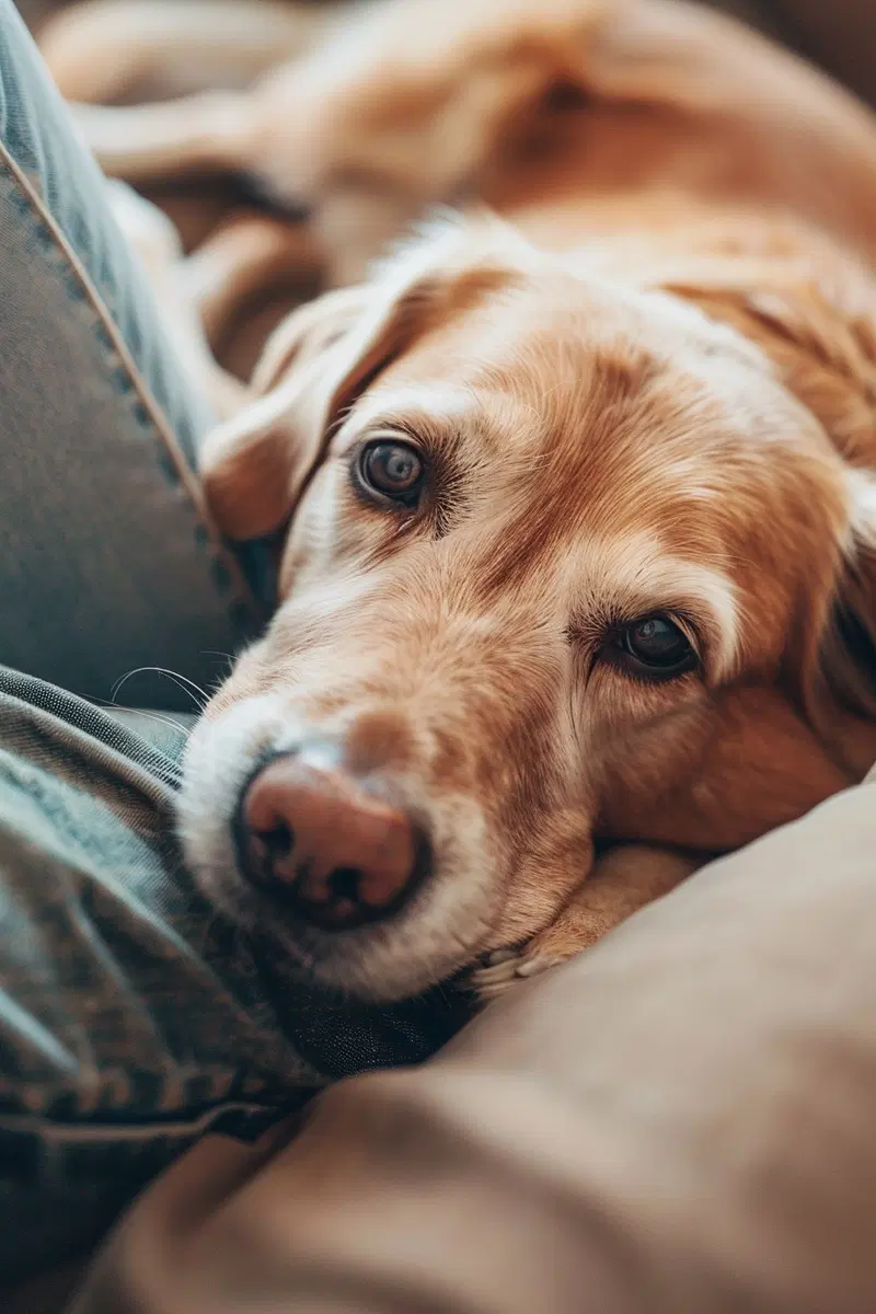 Warm Dog Homecoming Mood Printable Wall Art