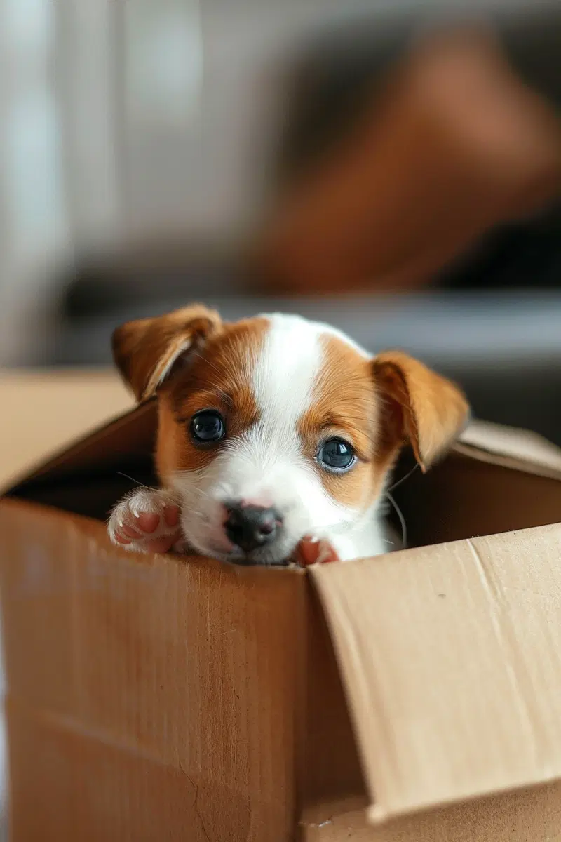 Curious Puppy Box Moment Printable Decor