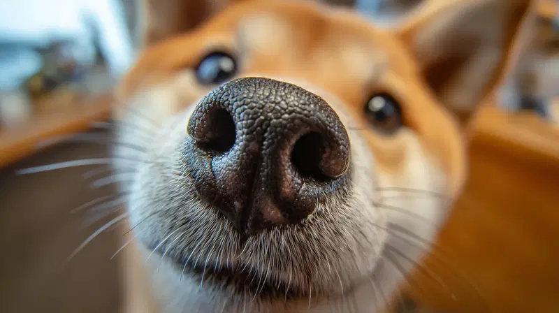 Cute Shiba Inu Nose Close-Up Wall Art Decor Ideas