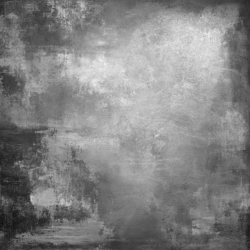 Textured Abstract Composition in Various Shades of Gray and Silver
