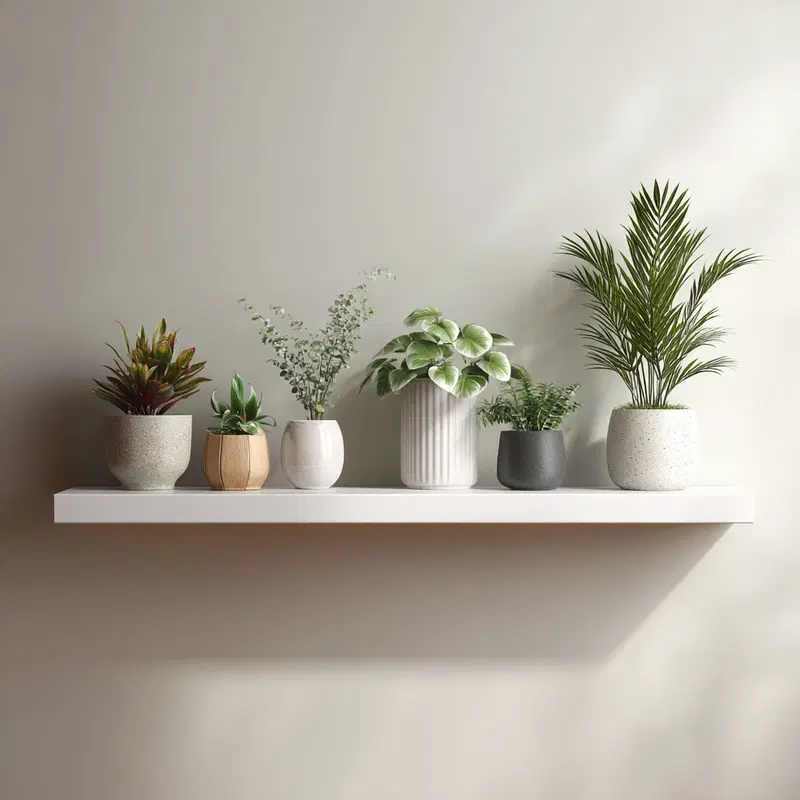 Minimalist Plant Shelf Wall Decor Ideas for Modern Aesthetics