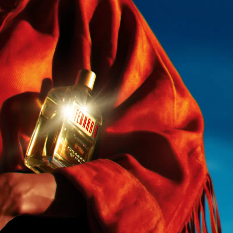 Cowgirl Aesthetic Wall Art with Deep Blues and Rust Red