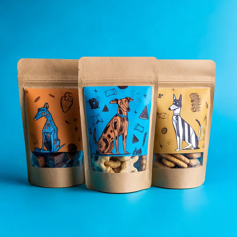 Creative Minimalist Pet Treat Packaging Wall Art Ideas