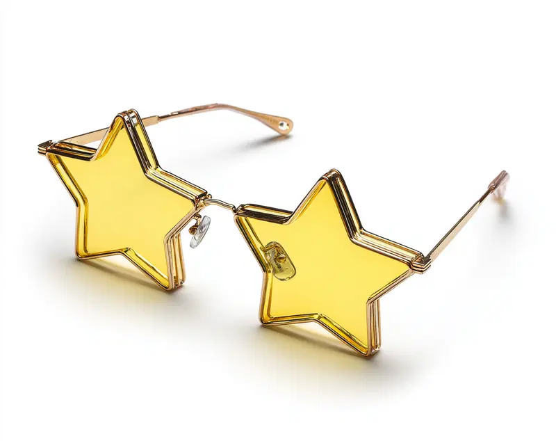 Star-Shaped Glasses Printable Wall Art Decor Aesthetic