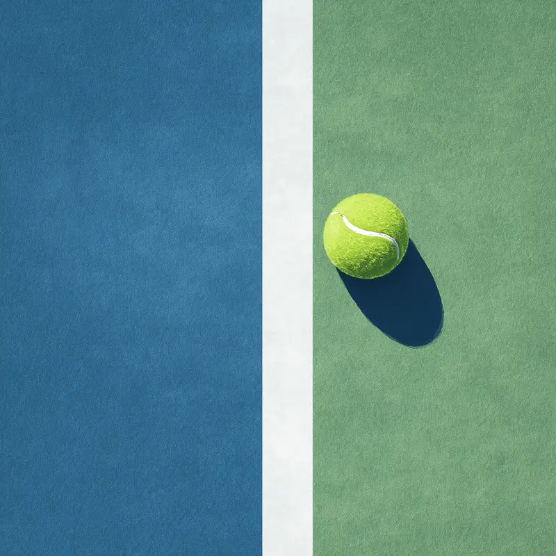 Minimalist Tennis Court Wall Art Printable Decor