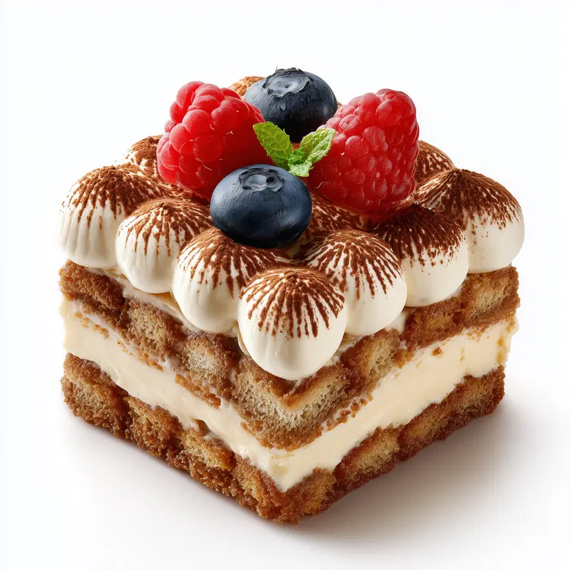 Modern Tiramisu Dessert Wall Art Printable Aesthetic