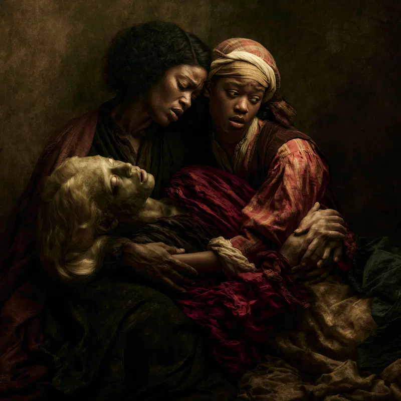 Intense Emotional Connections in Portrait Art